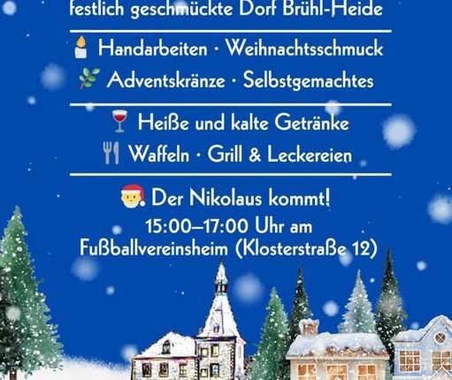 Winterdorf in Brühl&nbsp;Heide