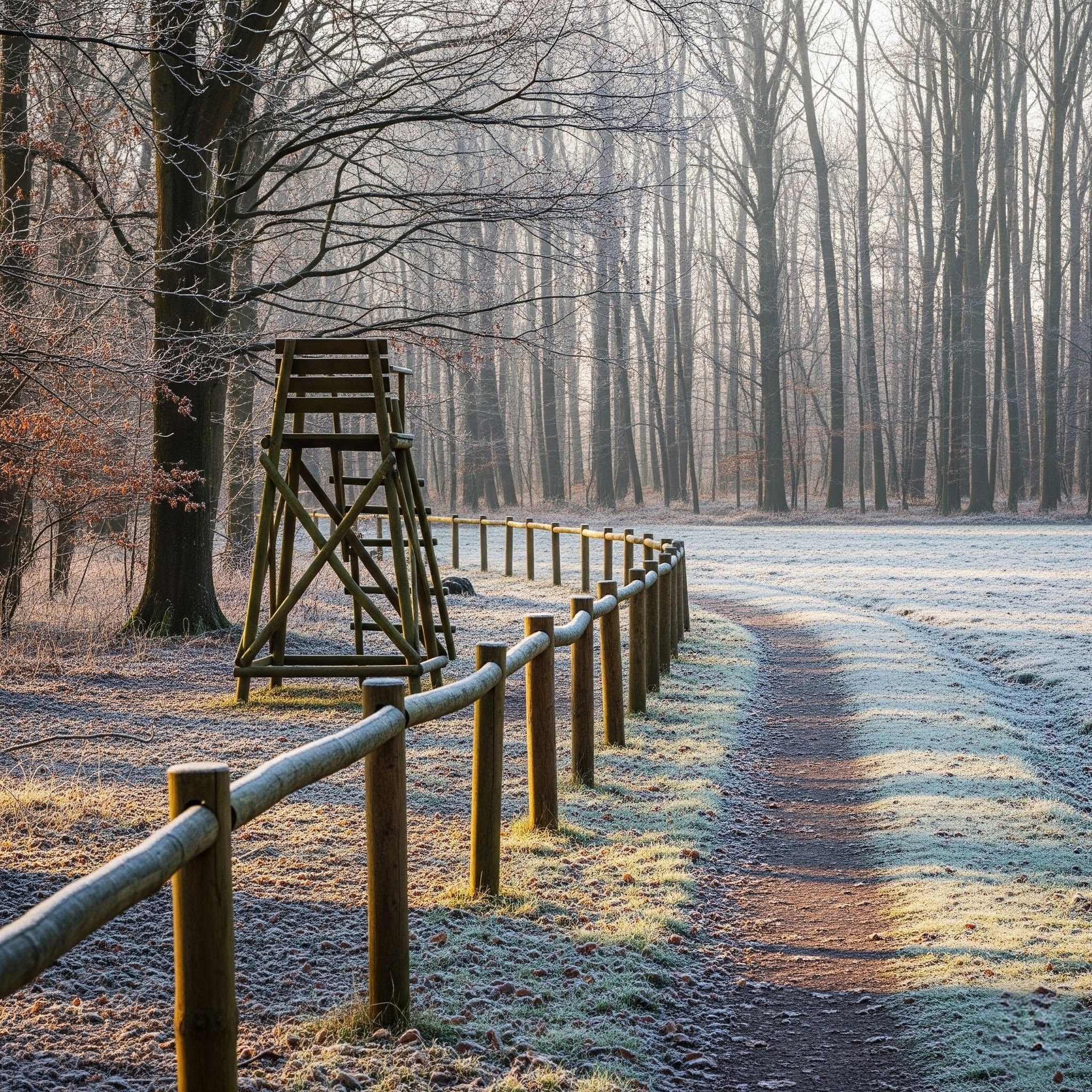 Winterwege im Revier